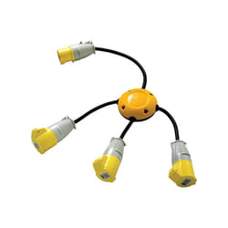 Defender Spider Pod 3-Way Distribution Unit 16amp 110v