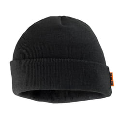 Mens Safety & Workwear Knitted Thinsulate Beanie Hat - Black