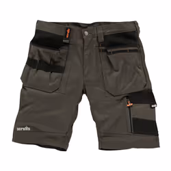 Mens Safety & Workwear Trade Short Slate - 36" W