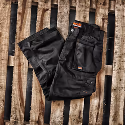 Mens Safety & Workwear Worker Plus Trouser - 28R, Navy