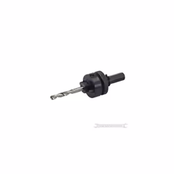 Silverline 32-152mm Holesaw Hex Arbor - 152mm 32 590590 - holesaw arbor hex silverline 152mm 32 590590
