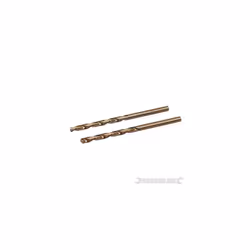 Silverline 3.5mm Cobalt Metal Drill Bit Pack x2