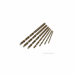 Silverline Cobalt Metal Drill Bit Set x7 (1.5mm-6mm)