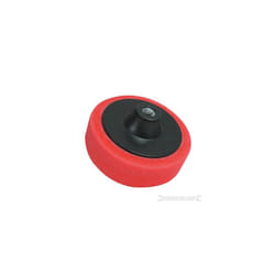 150mm Red M14 Foam Polishing Head - Silverline Sponge 868541 Car Polisher -  polishing silverline 150mm red m14 sponge head foam 868541 car polisher