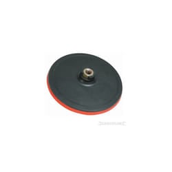 Silverline Hook & Loop Backing Pad 180 x 10mm - 282398 -  hook loop backing pad x 10mm 180 silverline 282398