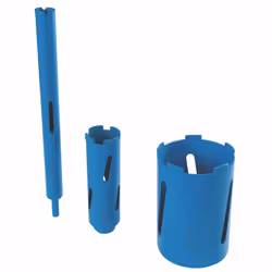 Silverline Diamond Core Drill Kit 3-core 7pce 28, 52 & 107mm - 3pce 868543 28 -  diamond core drill kit silverline 3pce 52 107mm 868543 28
