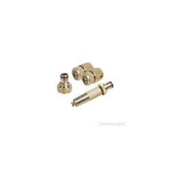 Silverline Fittings Set Brass 4pce 4pce