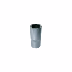 Silverline Deep Socket 1/2" Drive 6pt Metric 27mm - 12 465986 Hex Steel Diy - deep drive 12 metric socket silverline 27mm 46 ...
