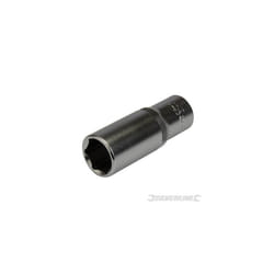 Silverline Deep Socket 1/2" Drive 6pt Metric 20mm - 12 117659 Hex Steel Diy -  socket deep drive 12 metric silverline 20mm 117659 hex steel diy tool