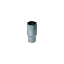 Silverline Deep Socket 1/2" Drive 6pt Metric 18mm - 12 316751 Hex Steel Diy -  drive deep silverline 12 metric socket 18mm 316751 hex steel diy tool