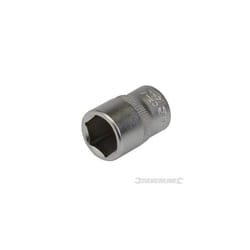 Silverline Socket 3/8" Drive 6pt Metric 14mm - 38 414818 Hex -  metric drive 38 socket silverline 14mm 414818 hex