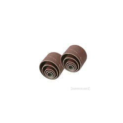 Silverline Sanding Sleeves 10pce 80 Grit - 675076 10pk -  sanding sleeves grit 80 silverline 10pce 675076 10pk