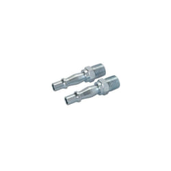 Air Line Bayonet Male Thread Coupler 2pk - 1/4&quot; BSP
