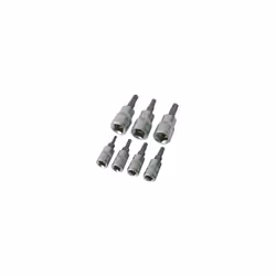 Silverline T10 - T40 Socket Set 1/4" & 3/8" Drive 7pce T10 - T40 - Torx 763566 - set socket silverline torx drive 763566 14 ...