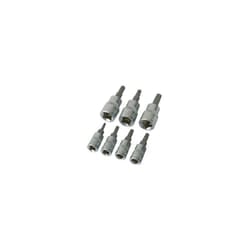 Silverline T10 - T40 Socket Set 1/4" & 3/8" Drive 7pce T10 - T40 - Torx 763566 -  set socket silverline torx drive 763566 14 38 t10t40 14inch 38inch