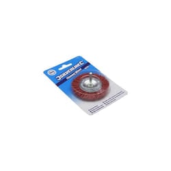 Silverline Filament Wheel 75mm Coarse -  filament wheel silverline coarse 75mm 675087