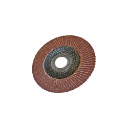Silverline 115mm Aluminium Oxide Grinding Sanding Flap Disc (60 Grit)