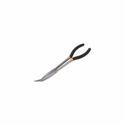 Bent Long Reach Electronics Pliers - pliers bent silverline electronics long reach 918526 280mm steel diy