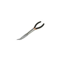 Bent Long Reach Electronics Pliers -  pliers bent silverline electronics long reach 918526 280mm steel diy