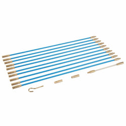 Silverline Cable Access Tool Kit 13pce 10 x 330mm - 633570 -  cable access kit tool silverline x 330mm 10 633570 13pce