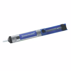 Silverline Metal Solder Sucker 185mm - 633609 Pump Remover Desoldering Tool -  solder sucker metal silverline 185mm 633609 pu ...