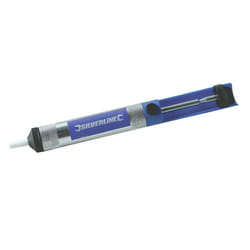 Silverline Metal Solder Sucker 185mm - 633609 Pump Remover Desoldering Tool -  solder sucker metal silverline 185mm 633609 pump remover desoldering