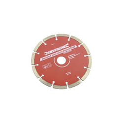 Silverline Concrete & Stone Cutting Diamond Blade 150 x 22.23mm Segmented Rim -  stone cutting diamond concrete 150 blade x silverline 868619 2223mm