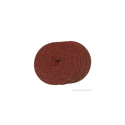Silverline Fibre Discs 115 x 22.23mm 10pk 115mm 24 Grit - 993050 2223mm 222mm -  fibre x discs 115 grit 24 silverline 10pk 993050 2223mm 222mm