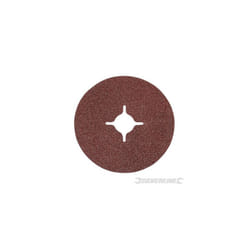 Silverline 60 Grit 10 Pack Fibre Discs - x 115 10pk 5832 2223mm 222mm -  fibre x discs 115 grit 60 silverline 10pk 583260 2223mm 222mm