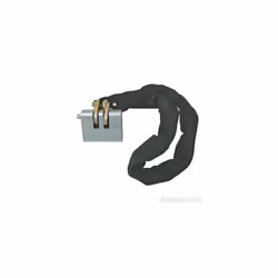 Silverline Sleeved High Security Chain 600mm - 580457 -  security high sleeved chain silverline 600mm 580457