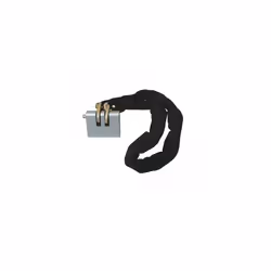 Silverline Sleeved High Security Chain 1200mm - 719795 - security chain sleeved high silverline 1200mm 719795