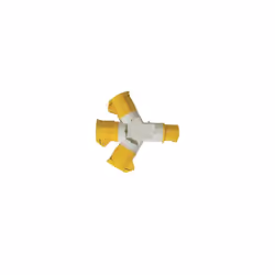 110v 3 Pin 16a 3-way Splitter - 3way 399015 Silverline - splitter 16a 110v 3way 399015 silverline pin