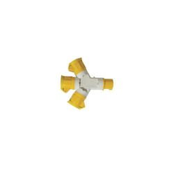 110v 3 Pin 16a 3-way Splitter - 3way 399015 Silverline -  splitter 16a 110v 3way 399015 silverline pin