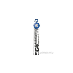 Silverline Chain Block 5000kg / 3m Lift Height - 5 Ton 282517 -  chain block silverline lift 5 ton 282517 3m height 5000kg
