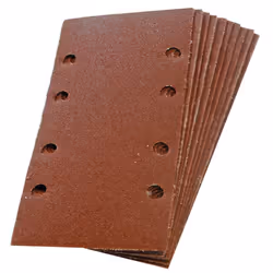 Silverline Hook & Loop 1/3 Sheets Punched 10pk 240 Grit - 13 Sanding 633768 - 13 240 punched sheets hook loop grit 10pk sand ...