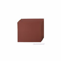 230mm x 280mm Metal Sanding Emery Cloth Sheets x10 (60 Grit)