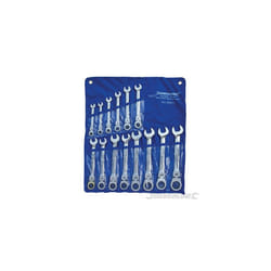 Silverline Flexible Head Ratchet Spanner Set 14pce 8 - 24mm - 399017 Piece -  ratchet spanner set head flexible silverline 8 399017 24mm 14pce piece