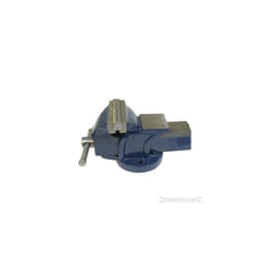 Silverline Engineers Workshop Vice 100mm (4") Jaw Capacity 120mm / 4.5kg - 4 " - 100mm 4 " Silverline Economy Engineers Desk Table Top Vice Clamp