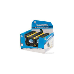 Silverline Auto Blade Lock Tape Display Box 30pce 5m / 16ft x 19mm - 868787 -  blade tape display auto lock box 19mm silverline 5m 30pce 868787