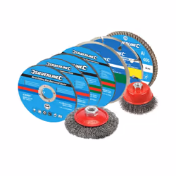 Silverline Cutting & Grinding Discs Kit 12 pieces