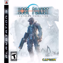 Capcom Lost Planet: Extreme Condition, PlayStation 3, T (Teen)