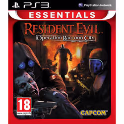 Capcom Resident Evil : Operation Raccoon City - Essentials, PlayStation 3, Multiplayer mode, M (Mature), Physical media