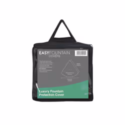 Luxury Lined Fountain Protection Cover - Small - Oxford 600d+PVC - L30 x W25 x H3 cm - Green