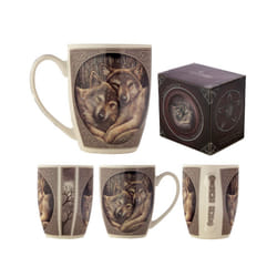 Wolves Loyal Companion Lisa Parker Designed Porcelain Mug