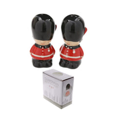 Novelty Guardsman Ceramic Salt and Pepper Set