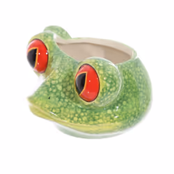 Novelty Tree Frog Shaped Ceramic Mug