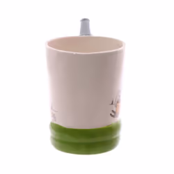 Fun Garden Hose Shaped Handle Ceramic Mug