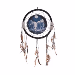 Decorative Wolf Warriors of Winter 33cm Dreamcatcher