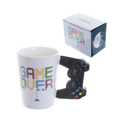 Fun Game Controller Shaped Handle Ceramic Mug