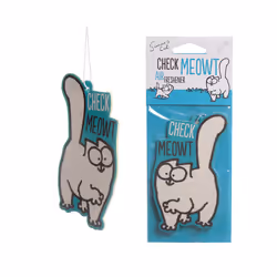 Check Meowt Simon Cat Vanilla Scented Air Freshener